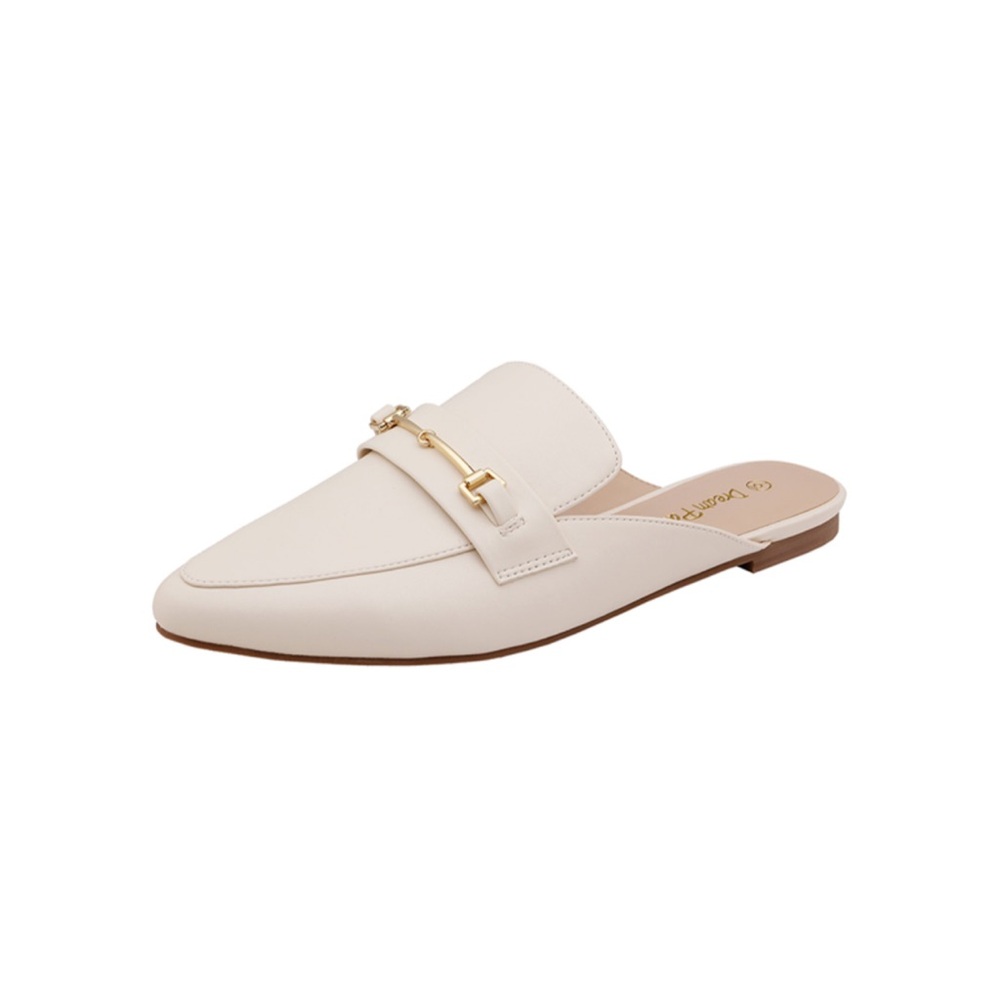 Dream Pairs Cream Slip-On Loafers size-11